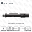 Point d'accès industriel étanche IP55, Wifi 5, 2,4/5Ghz , Antenne 6 dBi, CPU 760 MHz, RAM 64 MHz, Router OS L4