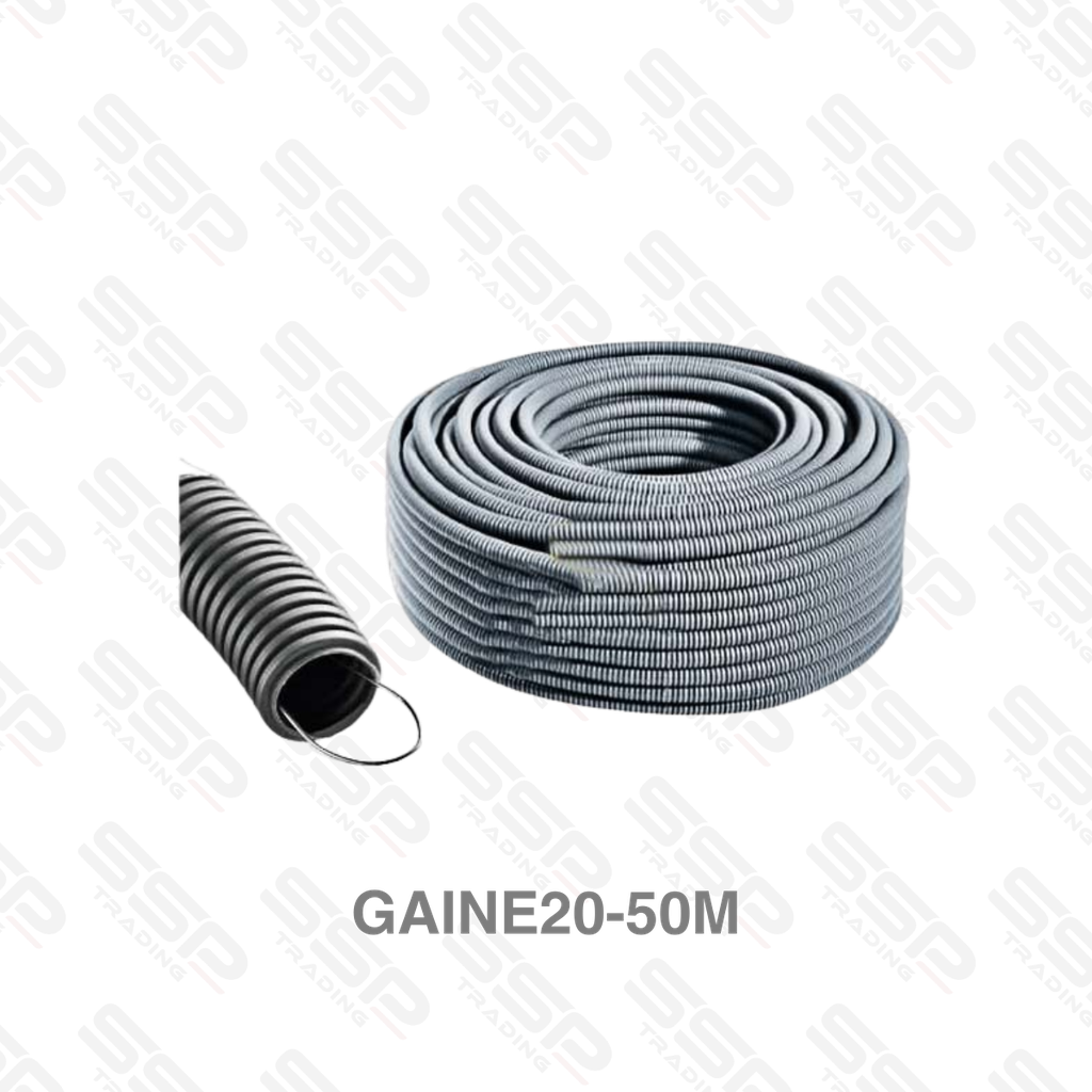 Gaine à ressort 20mm (bobine 50m)