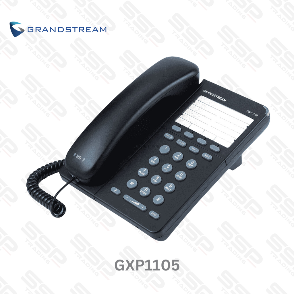 IP PHONE - 1 SIP ,HD Voice, 2xRJ45, PoE,  4 Touches programmables