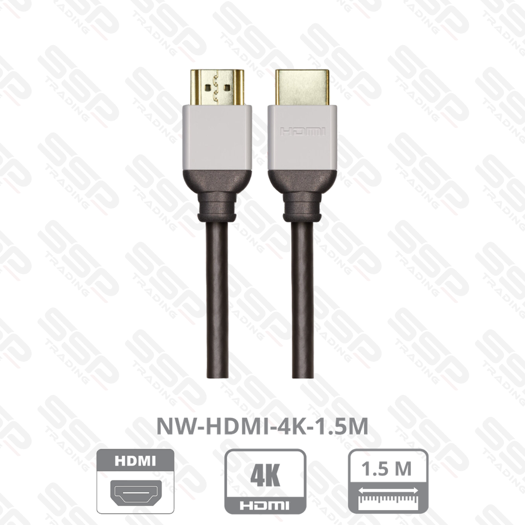 Cable HDMI 4K 1.5M