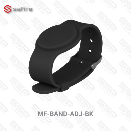 [MF-BAND-ADJ-BK] Bracelet Ajustable Mifare 13,56Mhz - Noire -