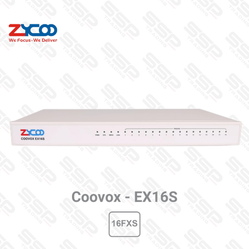 [Coovox - EX16S] Gateway 16 FXS - Compatible Avec les IPPBX Zyco Coovox, Plug & Play