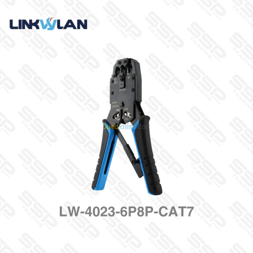 [LW-4023-6P8P-CAT7] Pince à sèrtir Rj45 PRO, 6P+8P CAT/CAT7