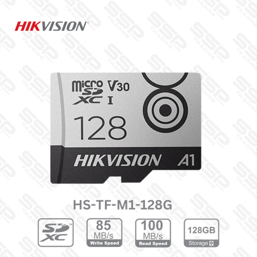 [HS-TF-M1-128G] Carte MicroSDXC/128GB/TLC/C10, u1, v30; Up To 100mb/s Read Speed, 85mb/s Write Speed