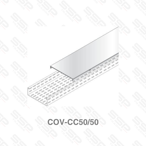 [COV-CC50/50] Couvercle Pour Chemin de Cable 50/50 (2M)