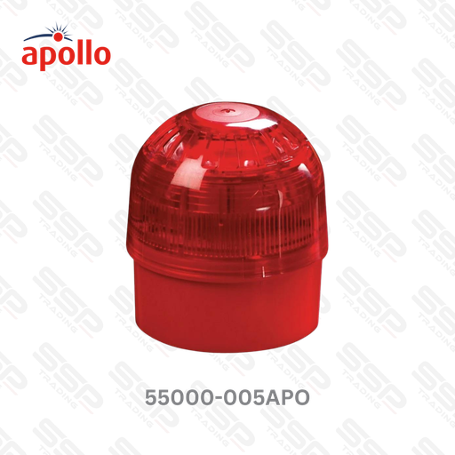 [55000-005APO] Sirènes Adressables 100 dB(A) Couleur Rouge Avec flash