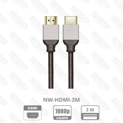 [NW-HDMI-3M] Cable HDMI 3M PLAT