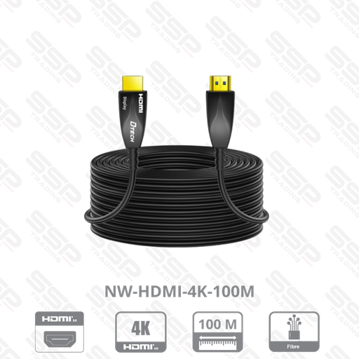 [NW-HDMI-FIBRE-100M] HDMI FIBRE OPTIQUE 4K 100M