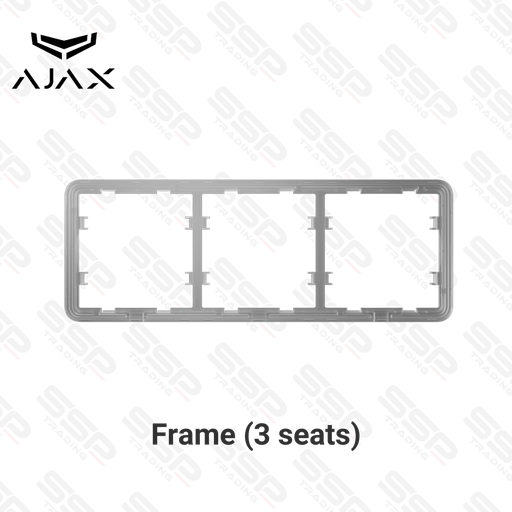 [Frame (3 seats)] Cadre pour trois interrupteurs.