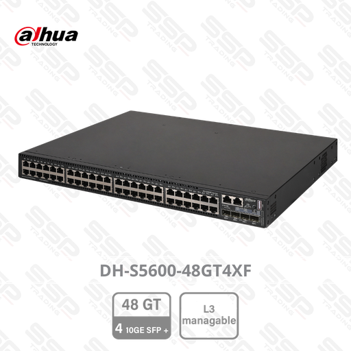 [DH-PFS5924-24X] Switch Fédérateur, 16 Port SFP, 8 Ports Combo (SFP / RJ45), Manageable L3, Rackable